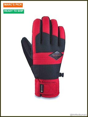 Waterproof Ski Gloves GORE-TEX Touchscreen Fleece Lined
